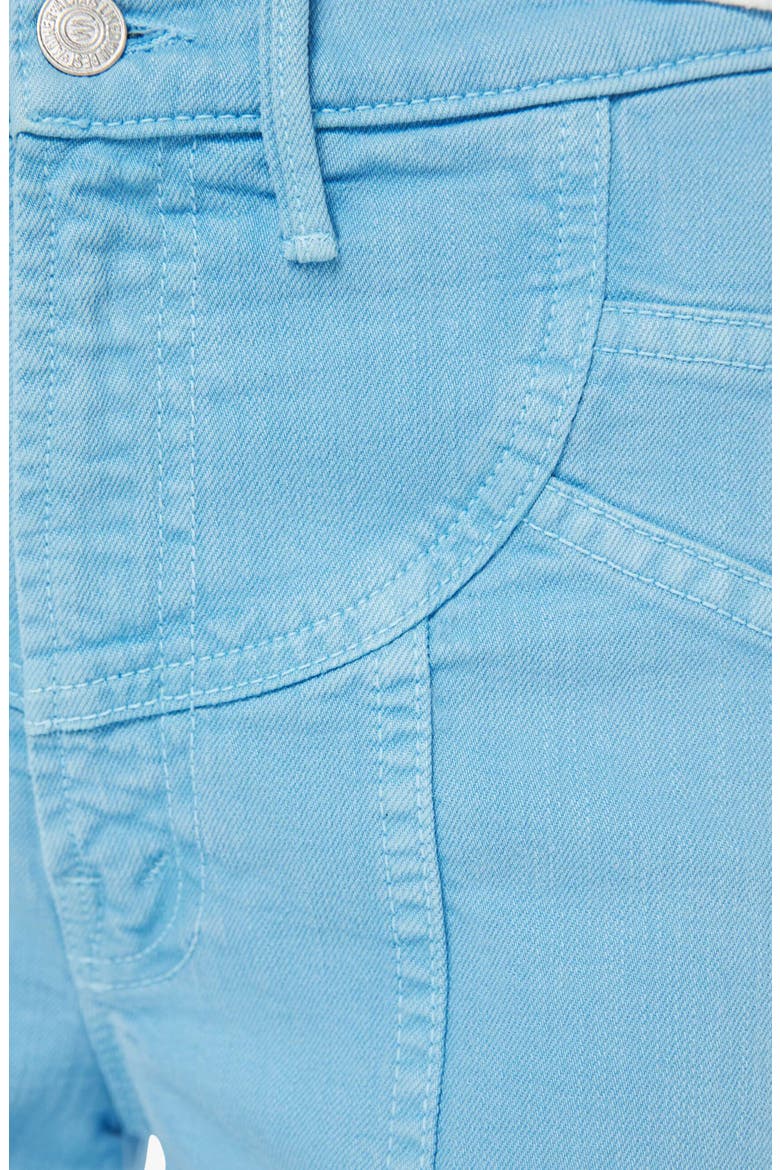 The Sunny Hustler Roller Sneak High Waist Wide Leg Jeans, Alternate, color, HERITAGE BLUE
