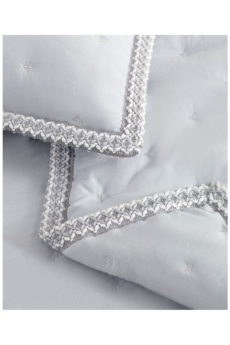 Devon UGGBraid Quilt & Shams Set, Alternate, color, GRAY VIOLET