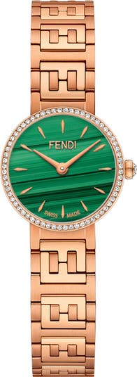 【FENDI】Forever Diamonds Ladies Watch 文字盤 19mm Fendi Forever Fendi Diamond Bracelet Watch, 19mm | Nordstromrack