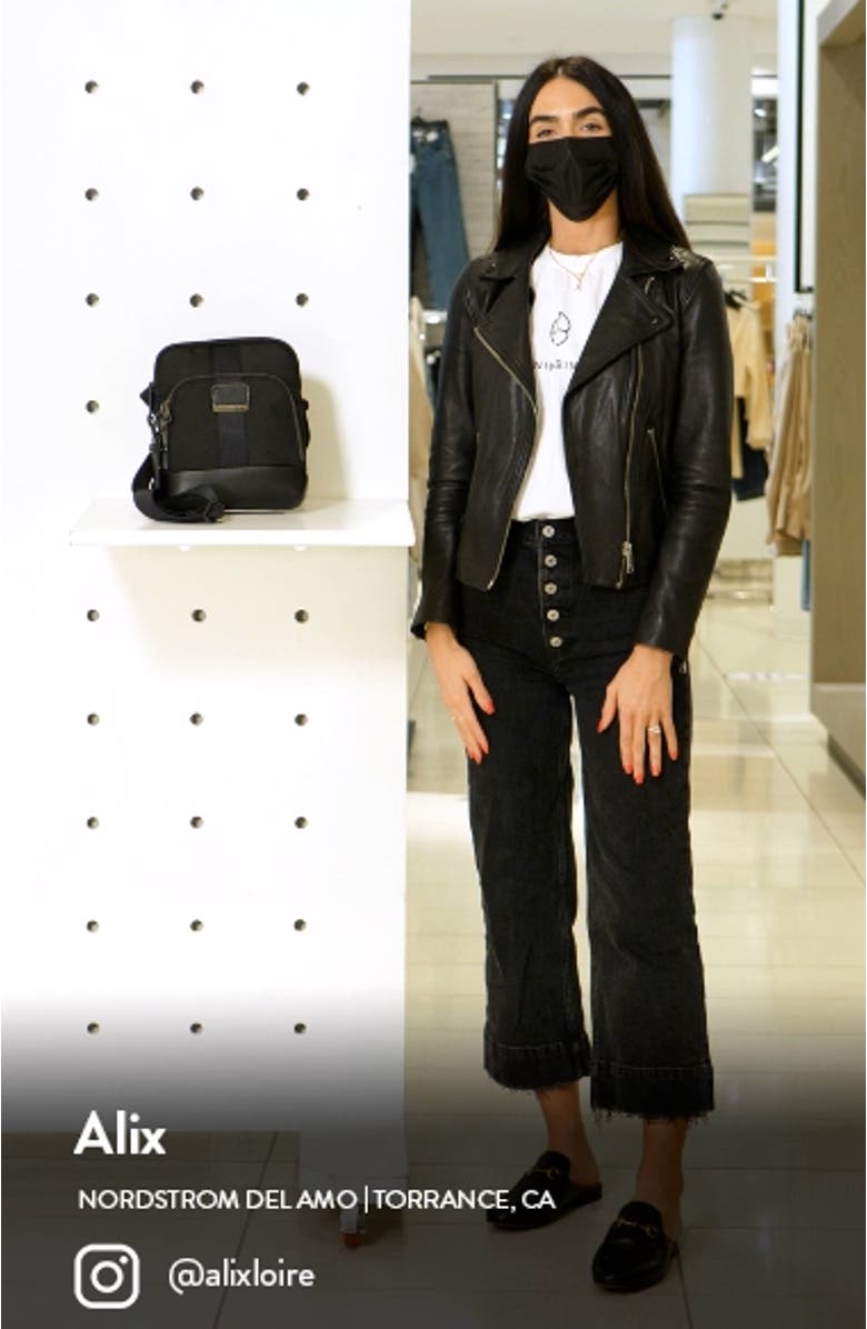 Alpha Bravo Barksdale Black Crossbody Bag, sales video thumbnail