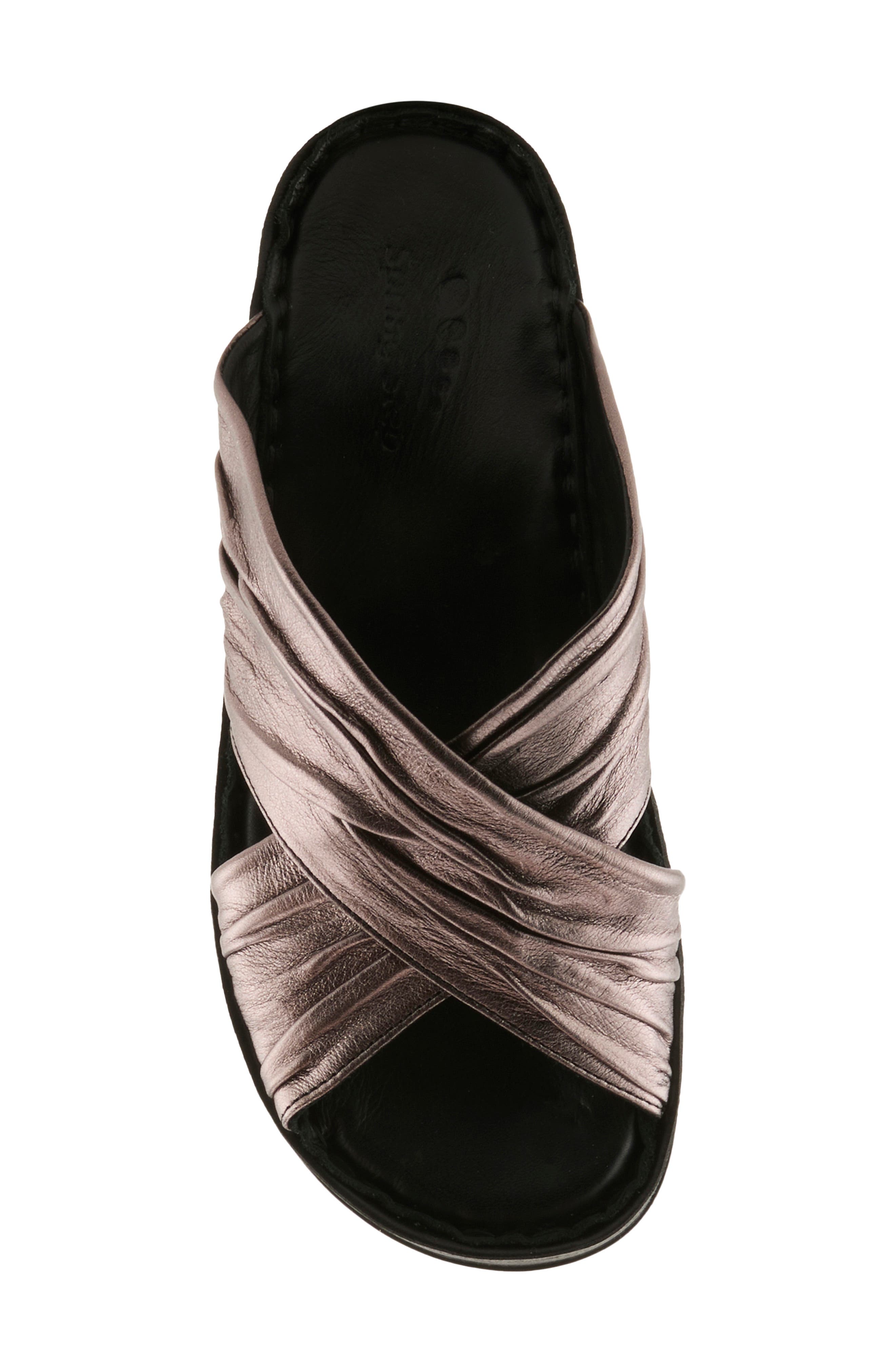 Spring Step Majorelle Platform Sandal, Alternate, color, Pewter