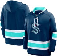 FANATICS Men's Fanatics  Deep Sea Blue Seattle Kraken Prime Time Fleece Hoodie