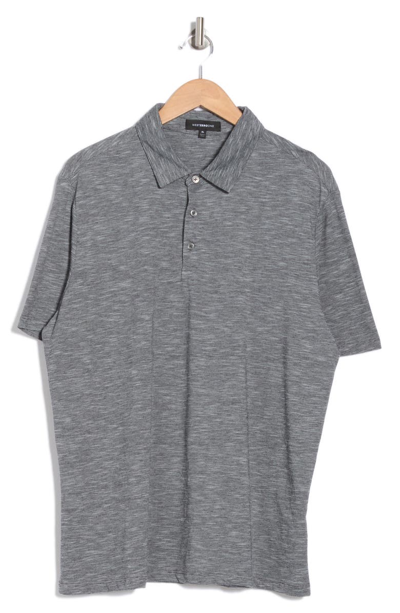 WESTZEROONE Fenton Space Dye Cotton Polo, Alternate, color,