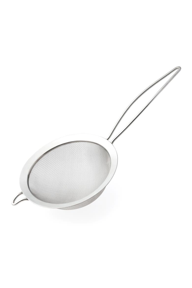 12.25 Inch Standard Mesh Strainer, Stainless Steel, Main, color, Silver