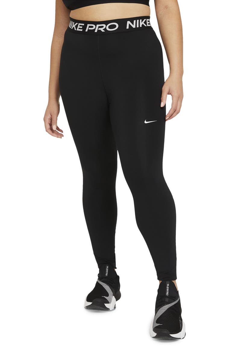 Pro 365 Leggings, Main, color, 011 BLACK/WHITE