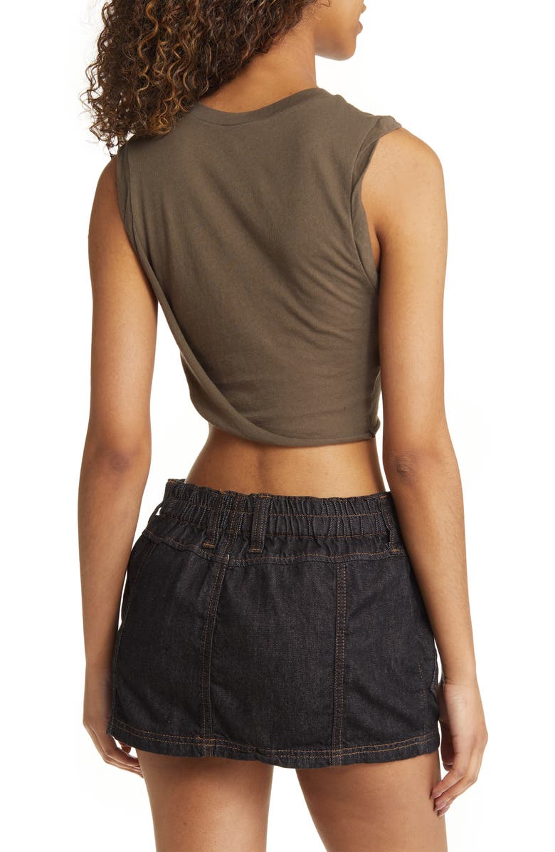 BDG Urban Outfitters Washed Cotton Knit Crop Top, Alternate, color, 