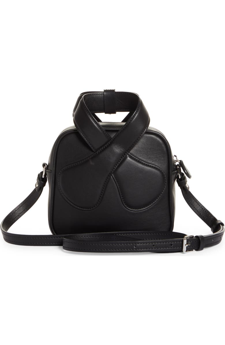 Courrèges Leather Loop Top Handle Bag, Alternate, color,