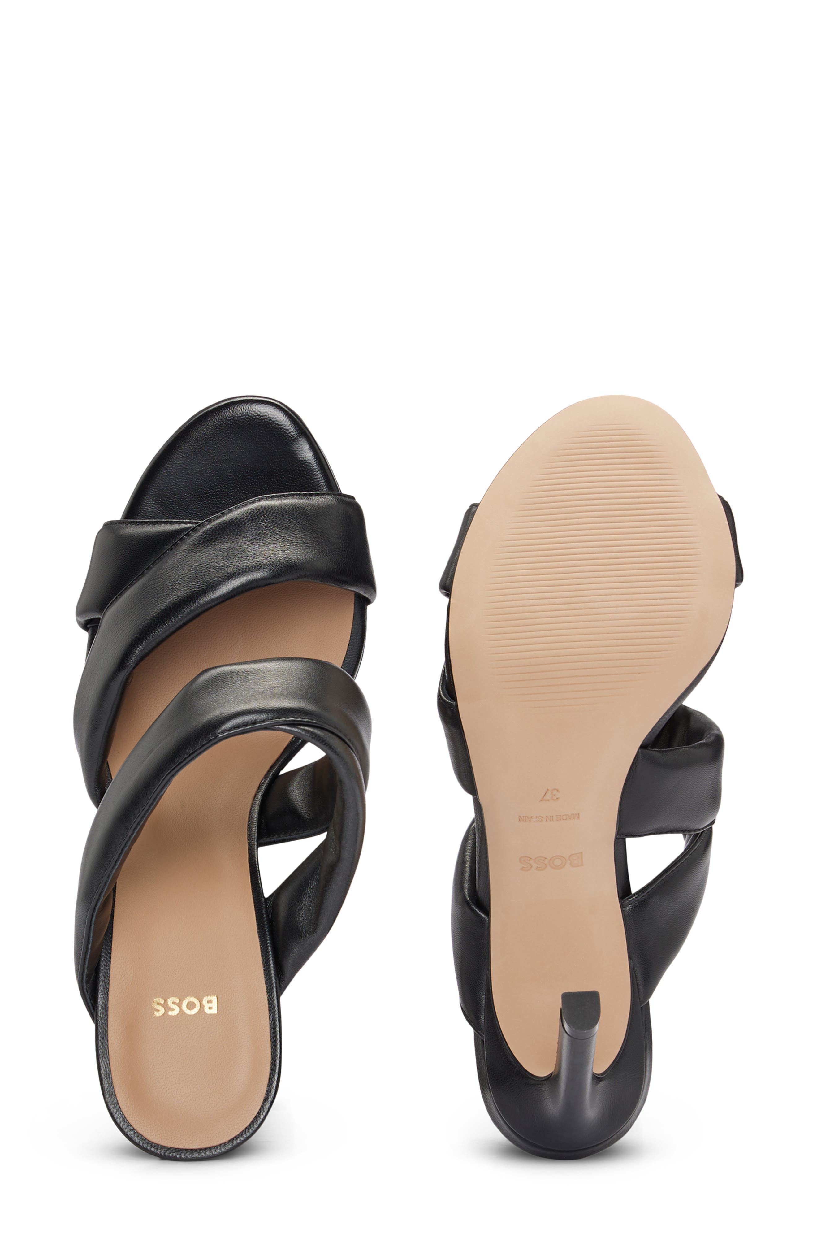 BOSS Janet Stiletto Mule, Alternate, color, Black