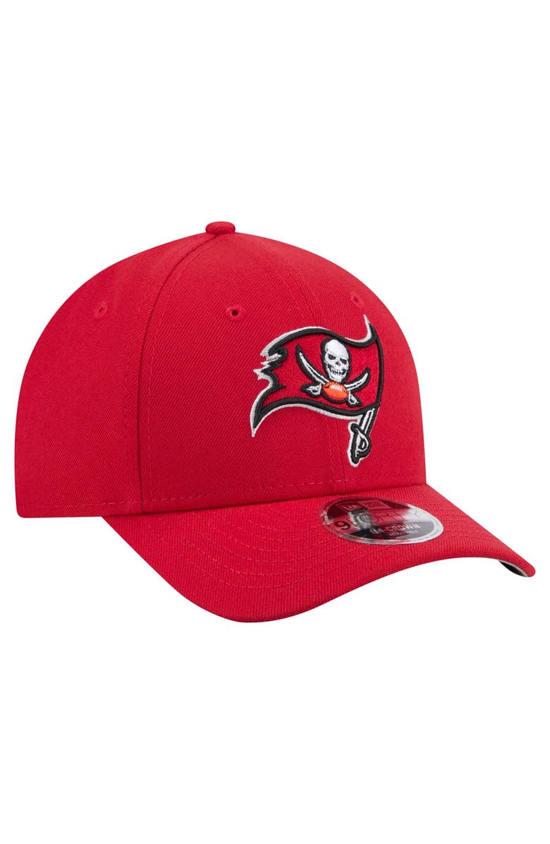 New Era Men's New Era Red Tampa Bay Buccaneers Team Collection 9FORTY M-Crown Adjustable Hat, Alternate, color,