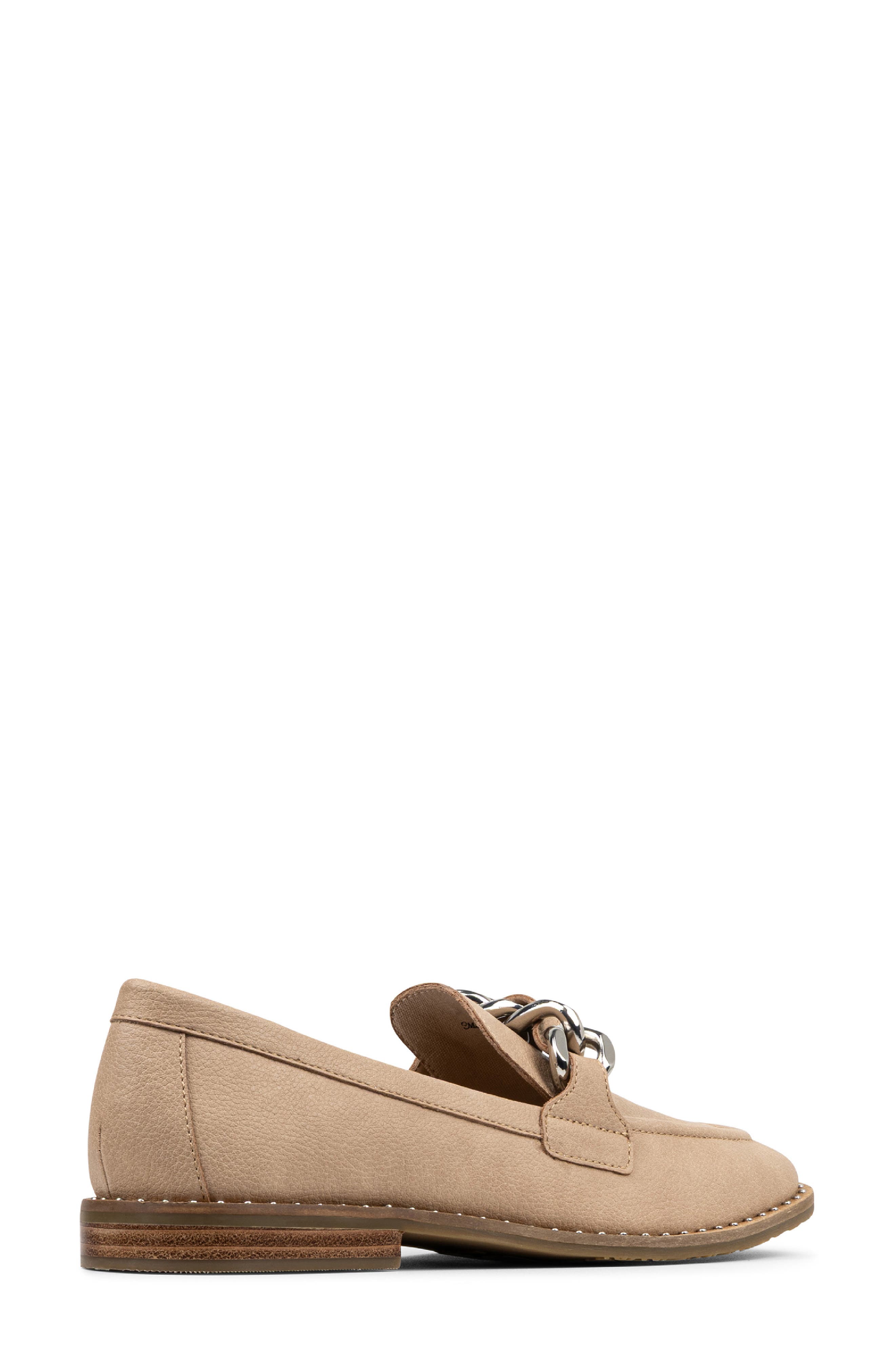 Donald Pliner Chain Loafer, Alternate, color, Almond