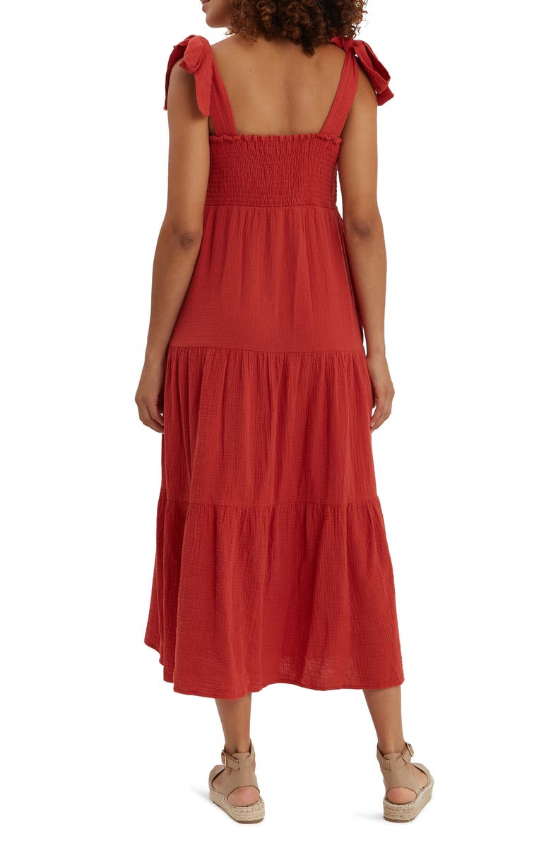 Nom Maternity Alise Maternity/Nursing Sundress, Alternate, color, 