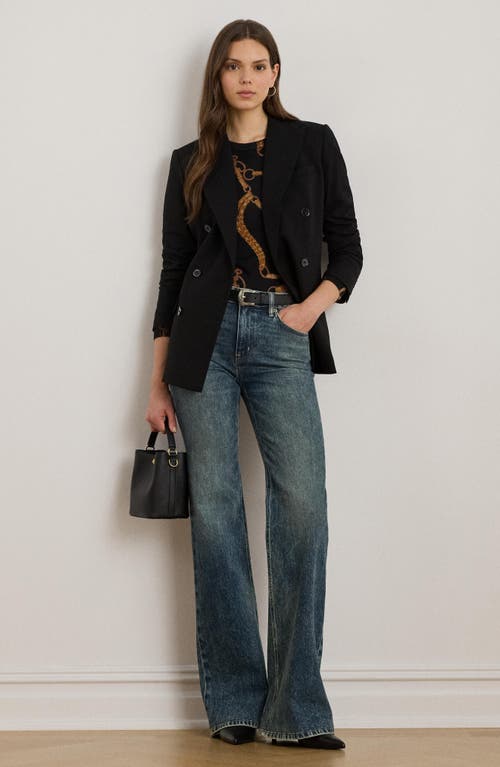 Ralph Lauren High-waist Flared Jeans In Blue