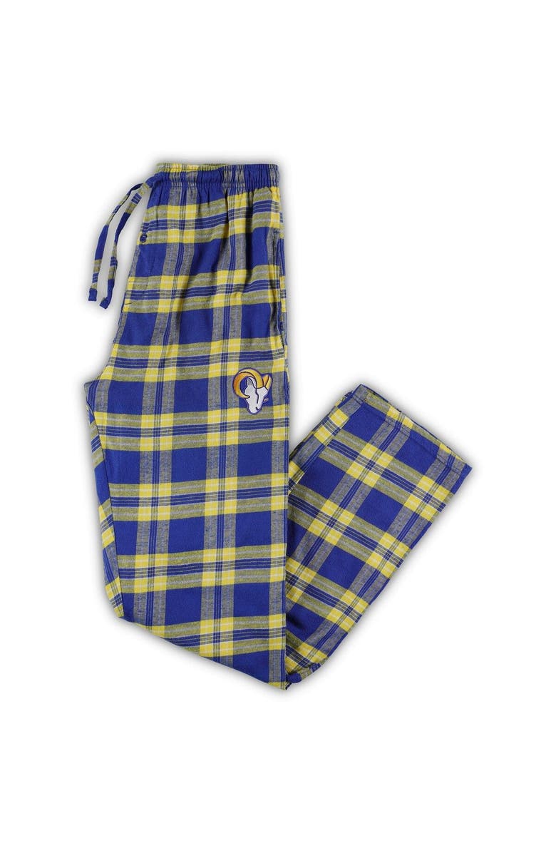 CONCEPTS SPORT Men's Concepts Sport Royal/Gold Los Angeles Rams Big & Tall Ultimate Sleep Pant, Main, color,