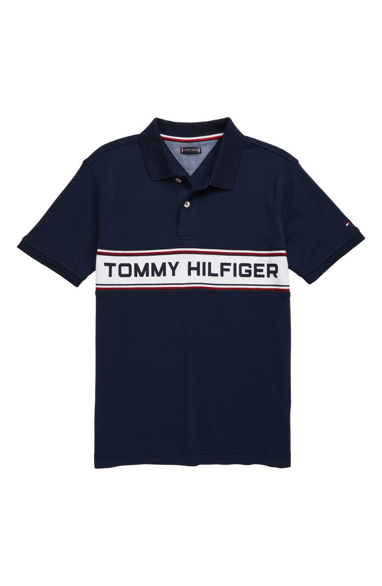 Tommy Hilfiger Cotton Blend Polo, Main, color, 
