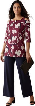 Jessica London Cold Shoulder Top