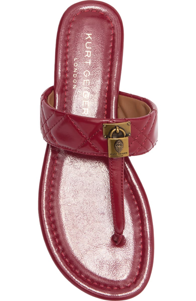 Kurt Geiger London Brixton T-Bar Slide Sandal, Alternate, color,