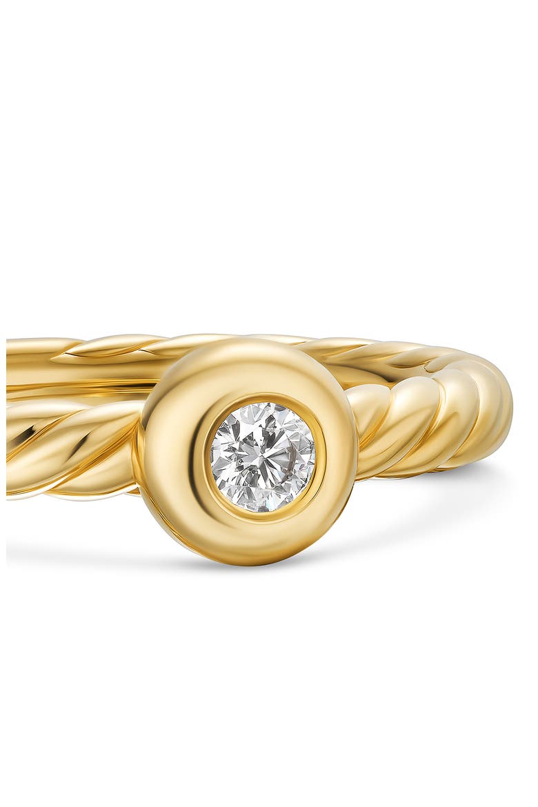 Petite Cable Ring, Alternate, color, 18K GOLD