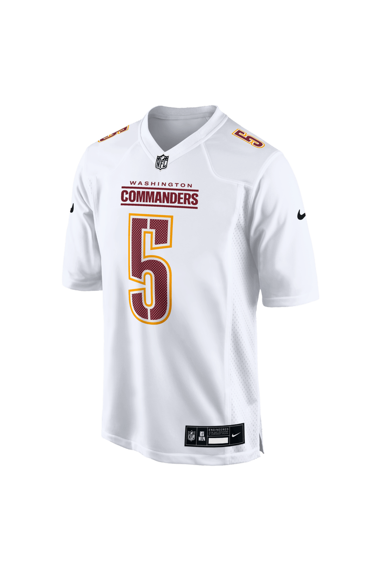 Men's Nike Jayden Daniels Tundra White Washington Commanders Fashion Jersey, Alternate, color, White