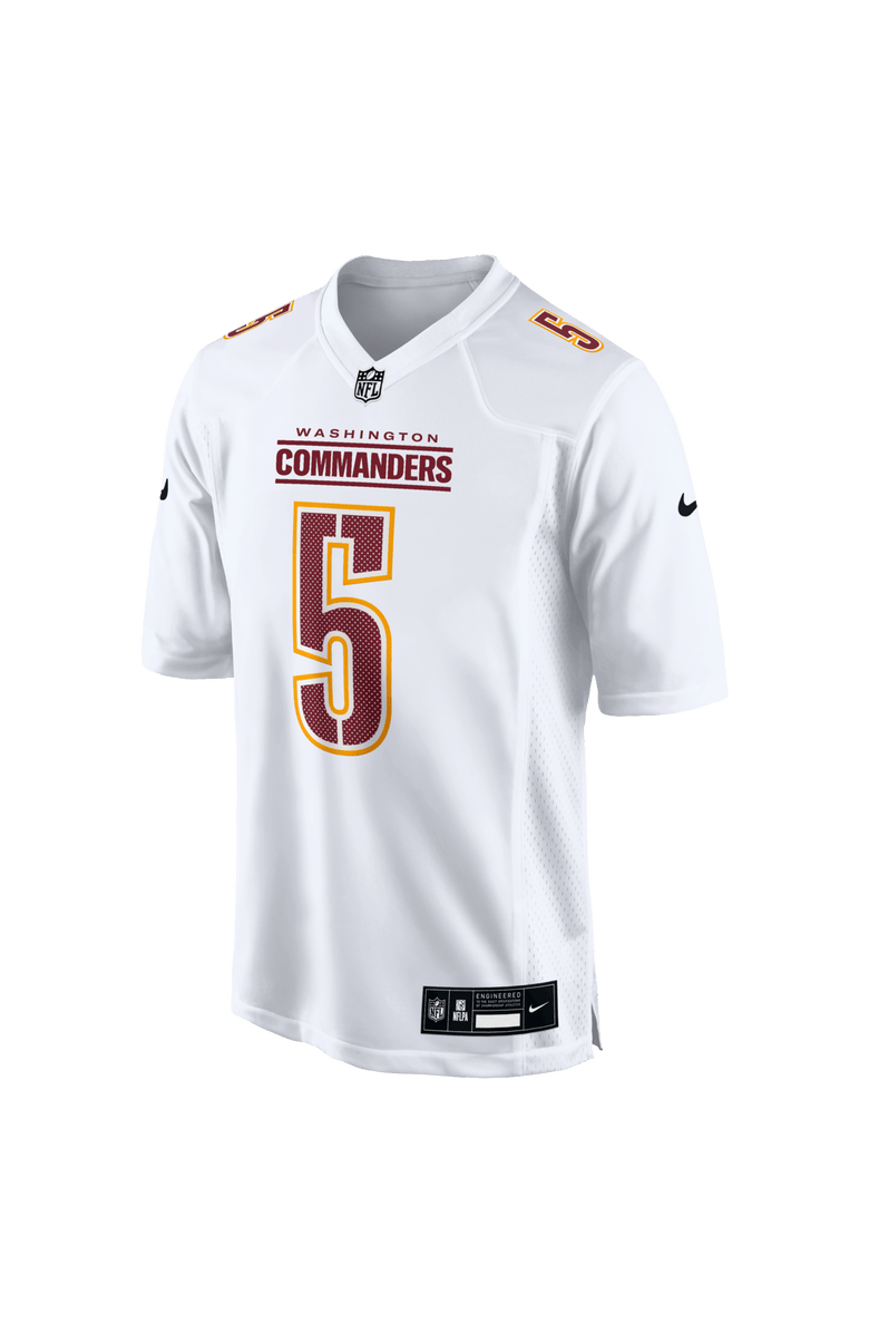 Nike Men's Nike Jayden Daniels Tundra White Washington Commanders Fashion Jersey, Alternate, color, White