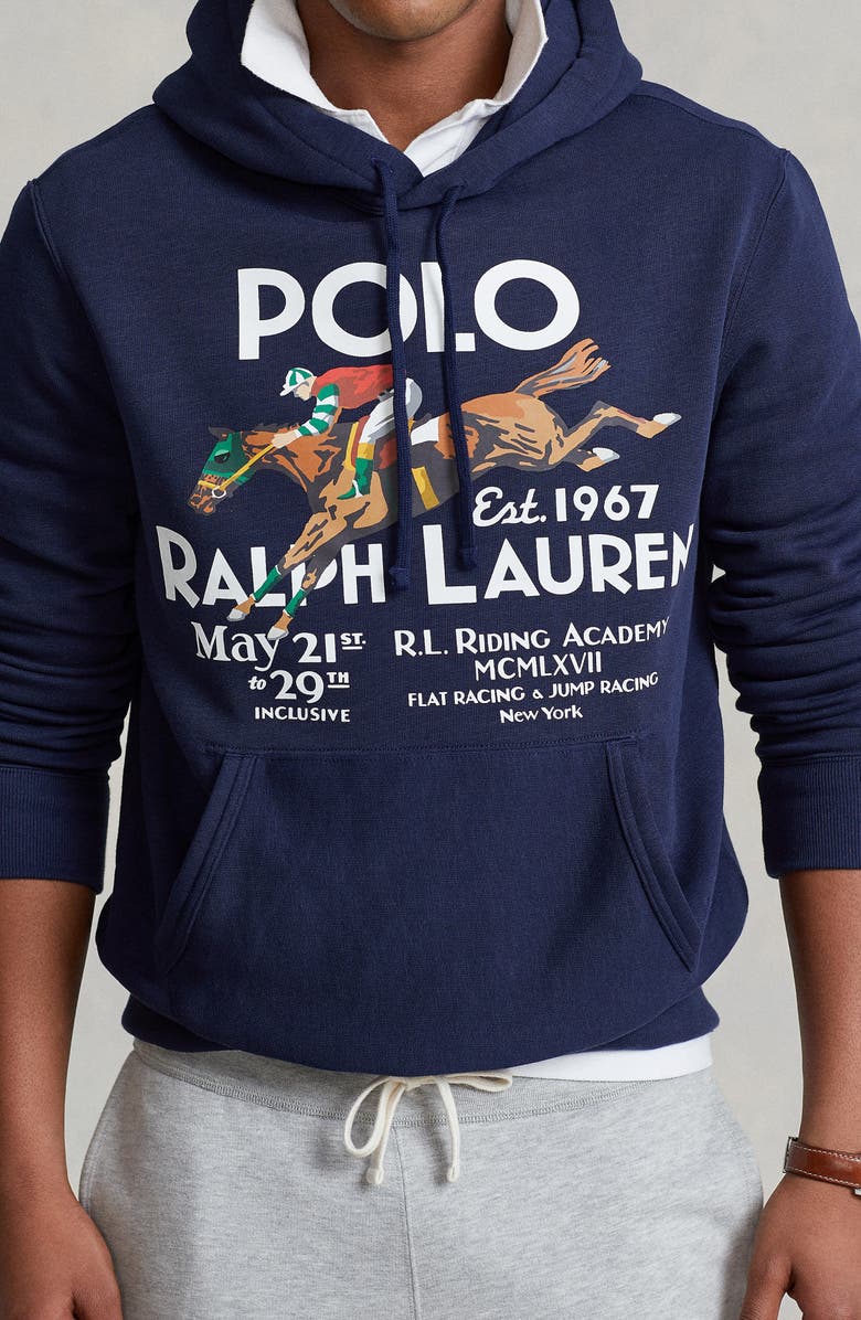 Polo Ralph Lauren Cotton Blend Hoodie, Alternate, color,