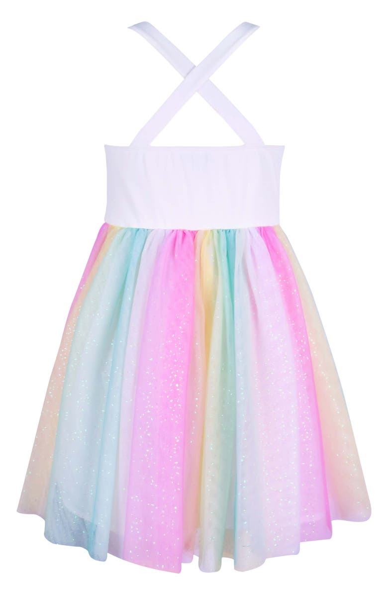 Zunie Kids' Unicorn Sequin Tutu Dress, Alternate, color, 