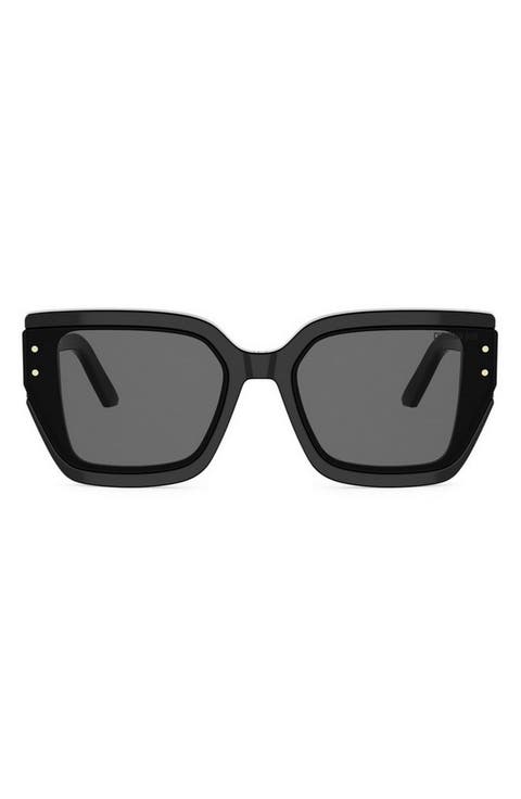 Signature S14I 64mm Oversize Square Sunglasses