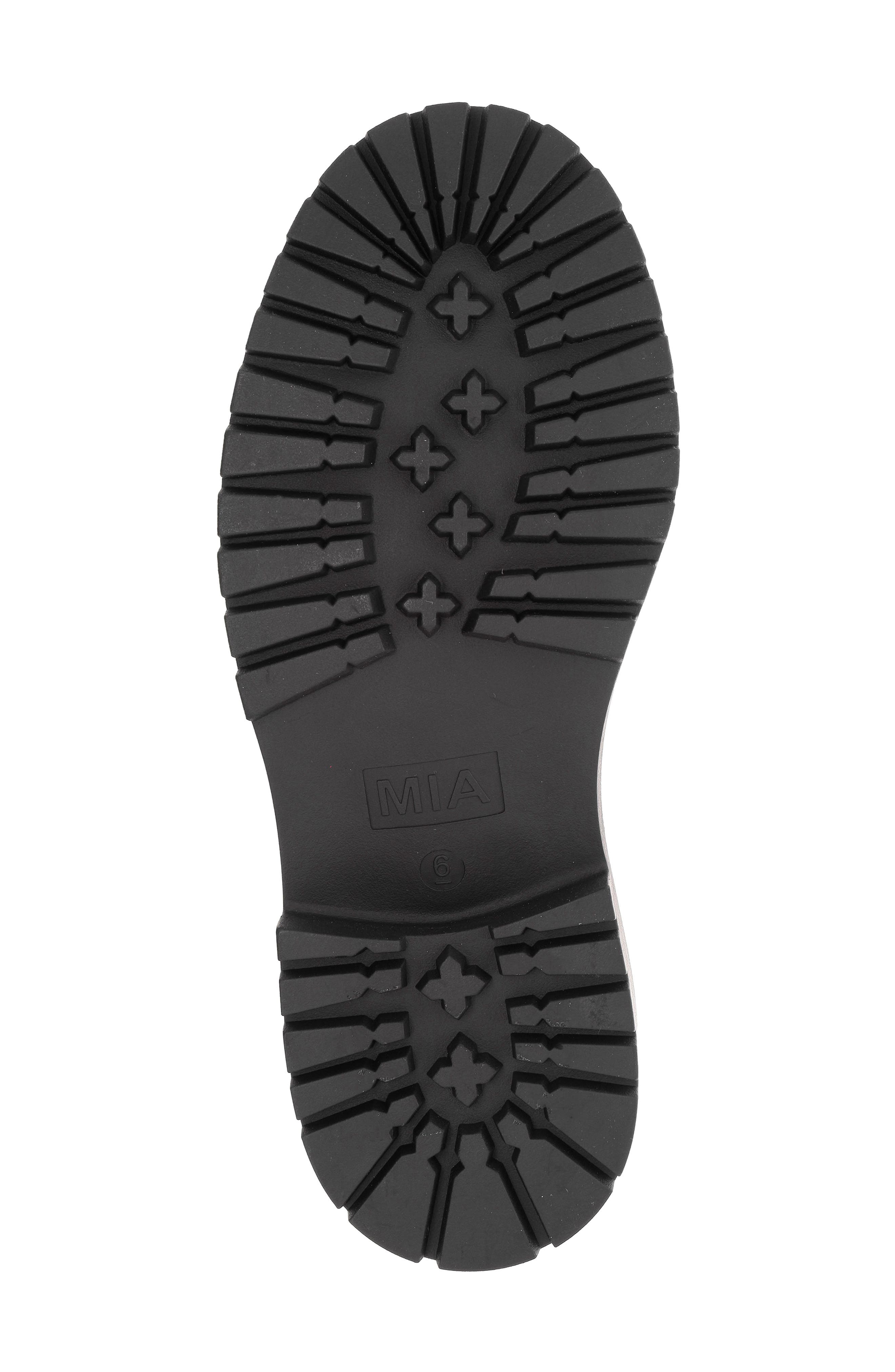 MIA Florence Water-Resistant Leather Boot, Alternate, color, 