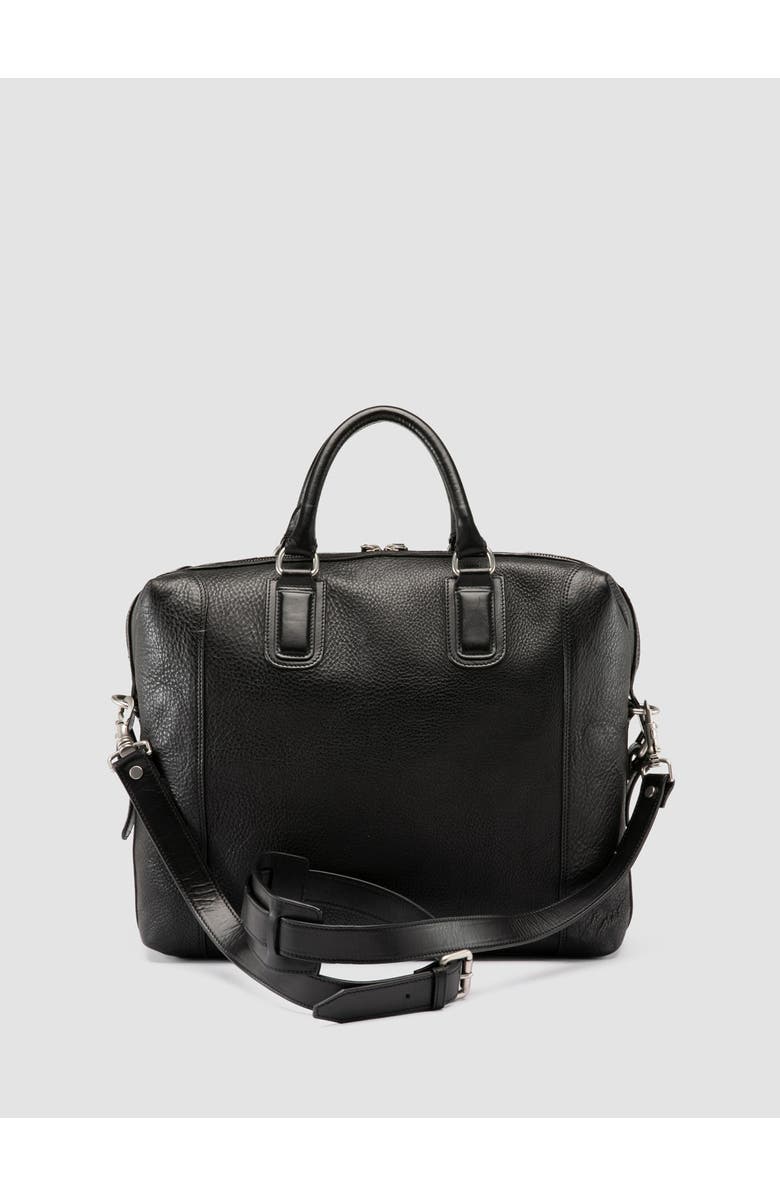 Officine Creative Jules 007 Briefcase, Alternate, color, Black