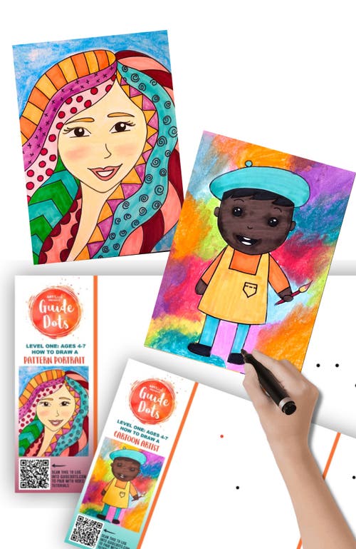 Guide Dots Add-On Art Rolls for Guide Dot's Art Kits in L1 Portrait/cartoon Artist  product