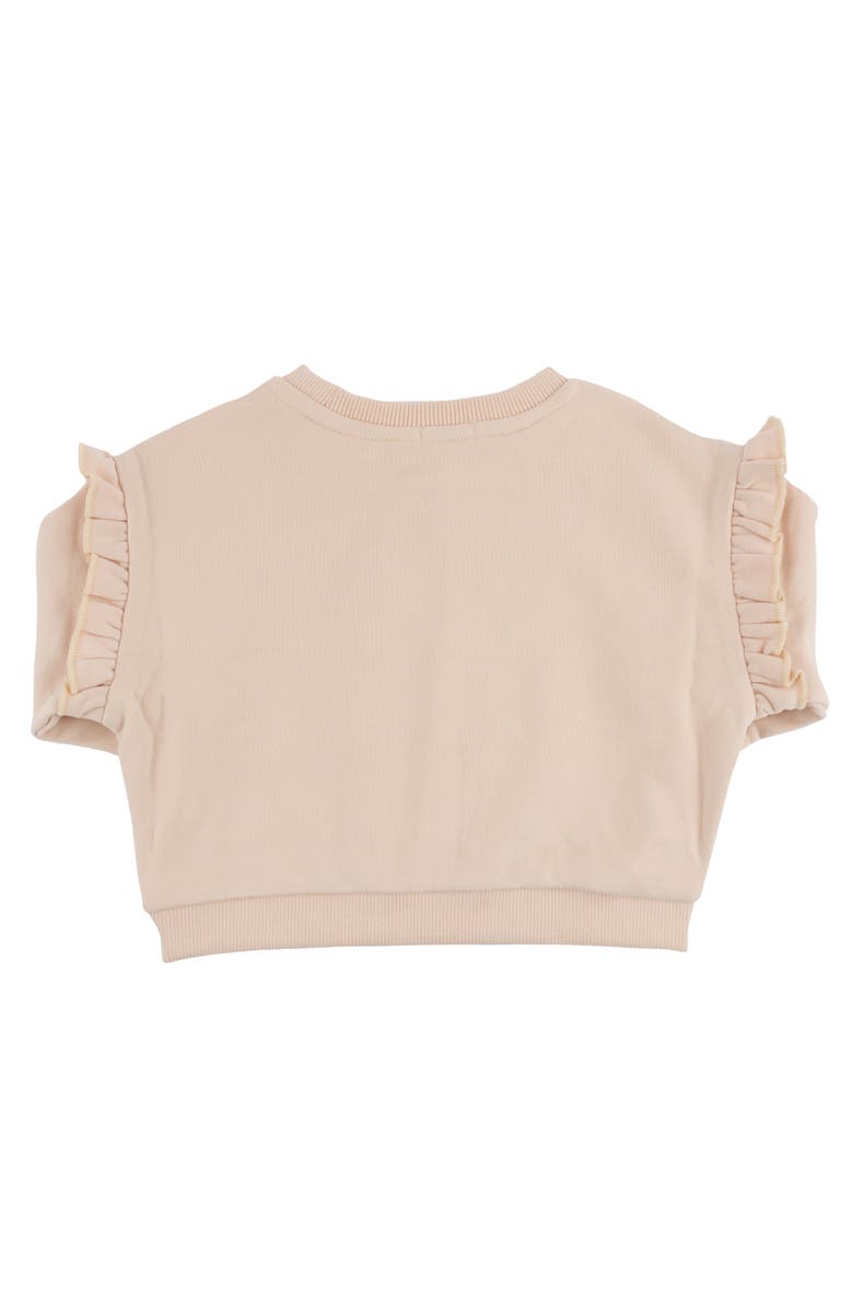 Oh baby! Brand Deer Applique Millie Slouch-Toddler, Little Kid, Alternate, color, Pale Pink