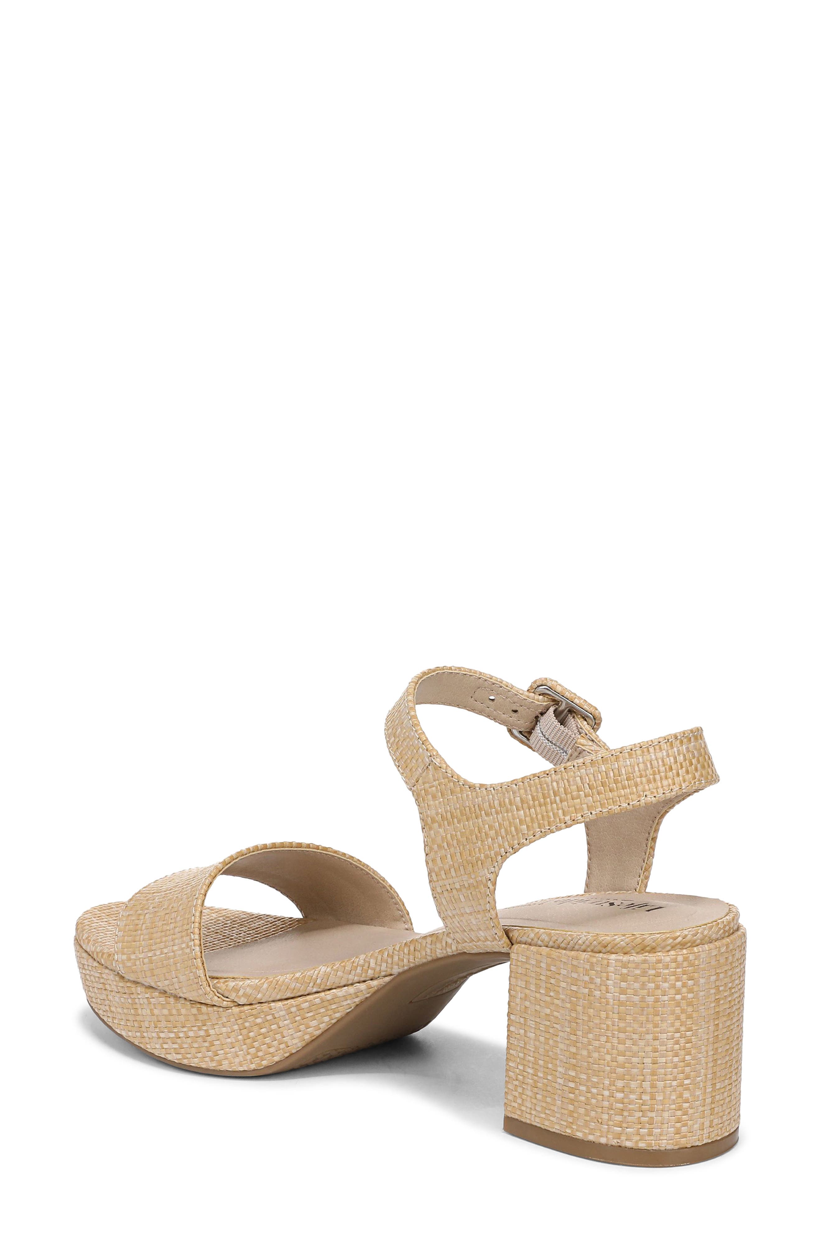 LifeStride Rhythmn Platform Sandal, Alternate, color, Natural Tan