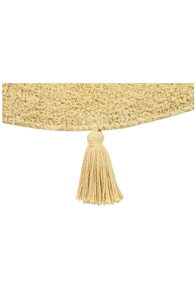 You're My Sunshine Washable Cotton Blend Rug, Alternate, color, YELLOW