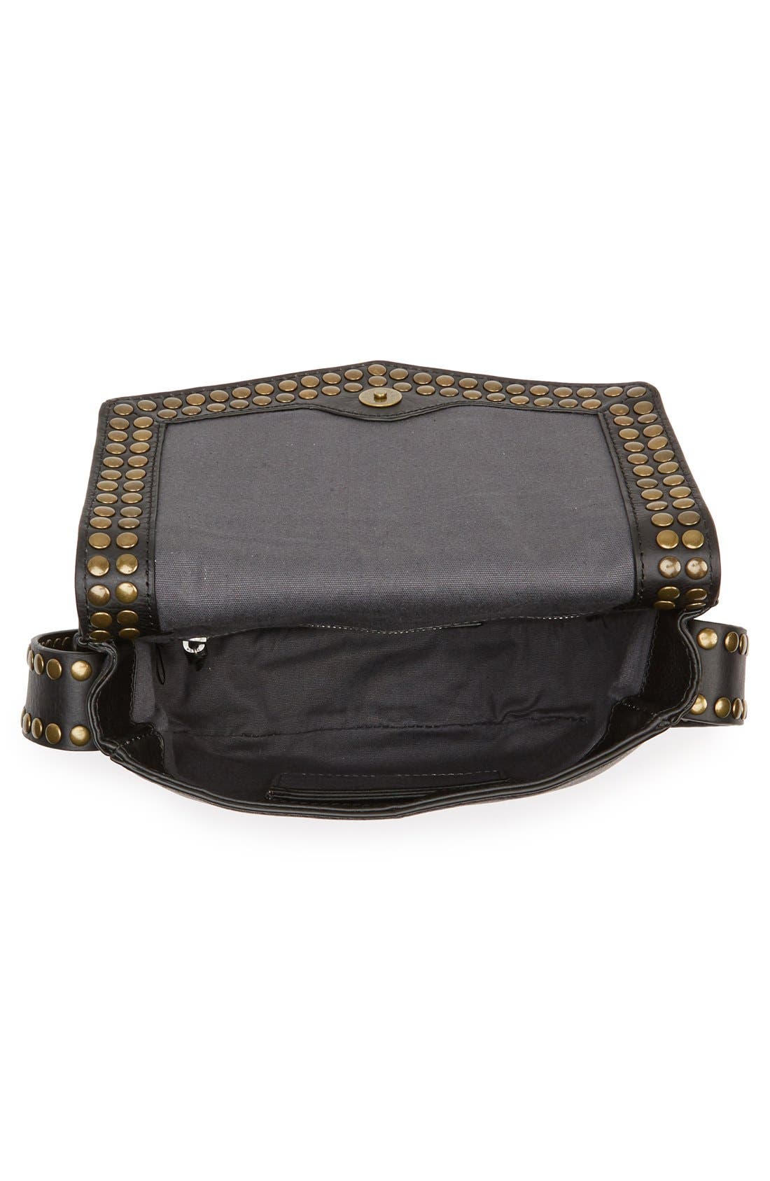 Treasure & Bond Treasure&Bond Studded Leather Crossbody Bag, Alternate, color, 