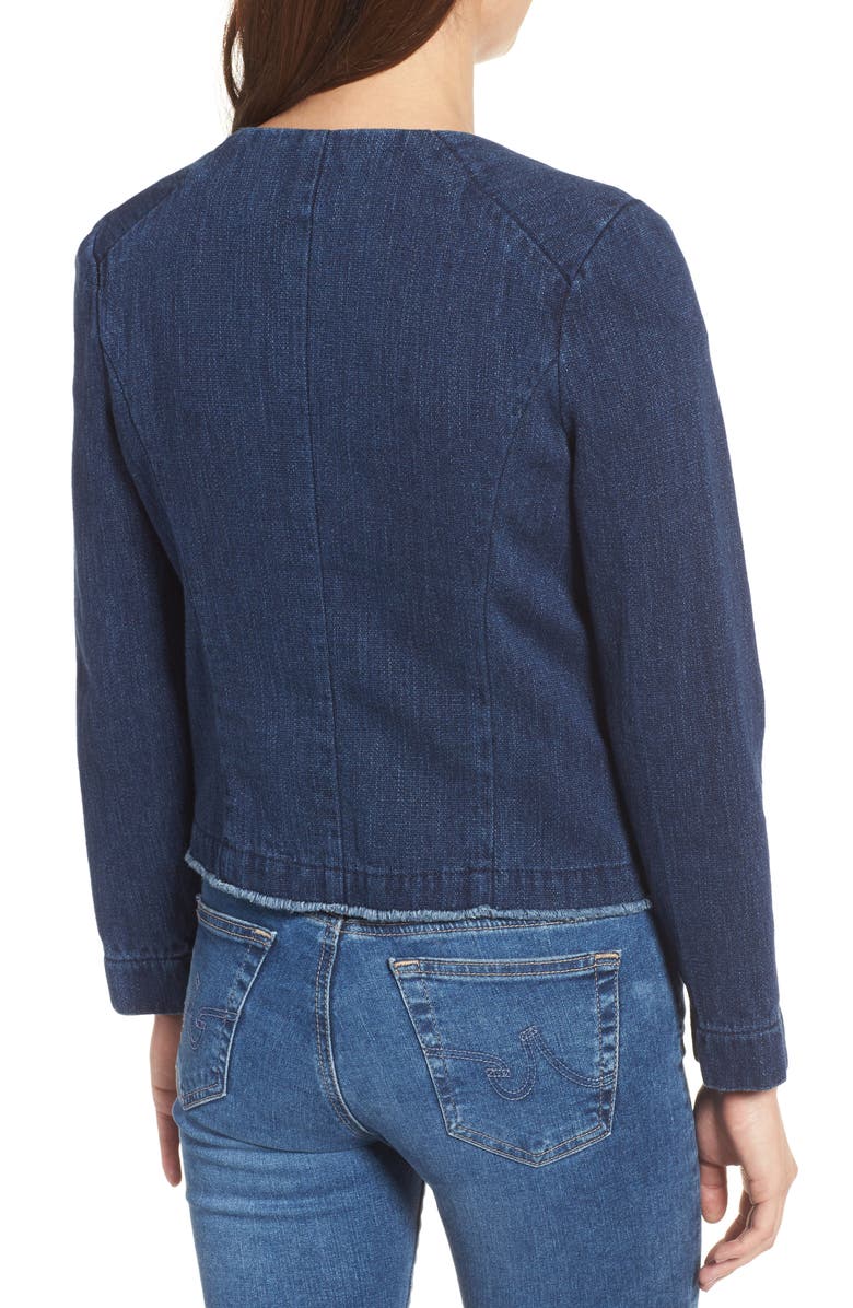 AG Denim Jacket, Alternate, color, 