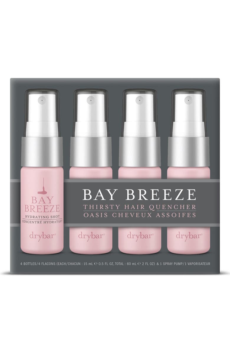 Drybar Bay Breeze Set of 4 Hydrating Shots, Alternate, color, 