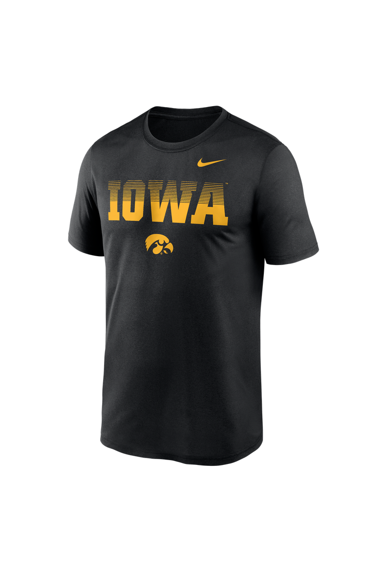 Men's Nike Black Iowa Hawkeyes Primetime Legend Kinetic Mantra Dri-FIT T-Shirt, Alternate, color, Black