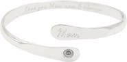 DLORIA Mom Bracelets Engraved Love you Mom Now & Always
