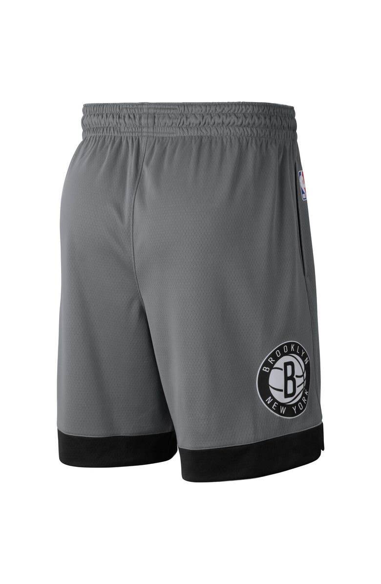 Jordan Brand Men's Jordan Brand Charcoal Brooklyn Nets Statement Edition Swingman Shorts, Alternate, color, Charcoal