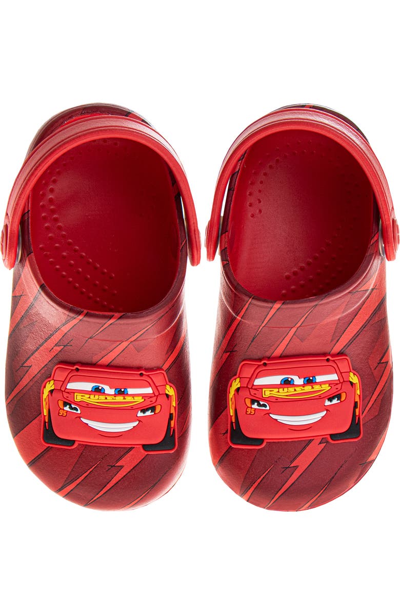 JOSMO x Disney<sup>®</sup> Kids' Pixar Cars Lightning McQueen Clog, Main, color, Red
