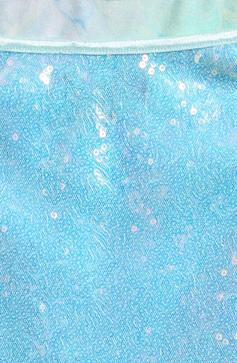 Ava & Yelly Kids' 3D Butterfly Sequin Dress & T-Shirt Set, Alternate, color, Blue