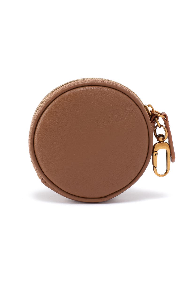 HOBO Small Revolve Bag Charm, Alternate, color, Timber Brown