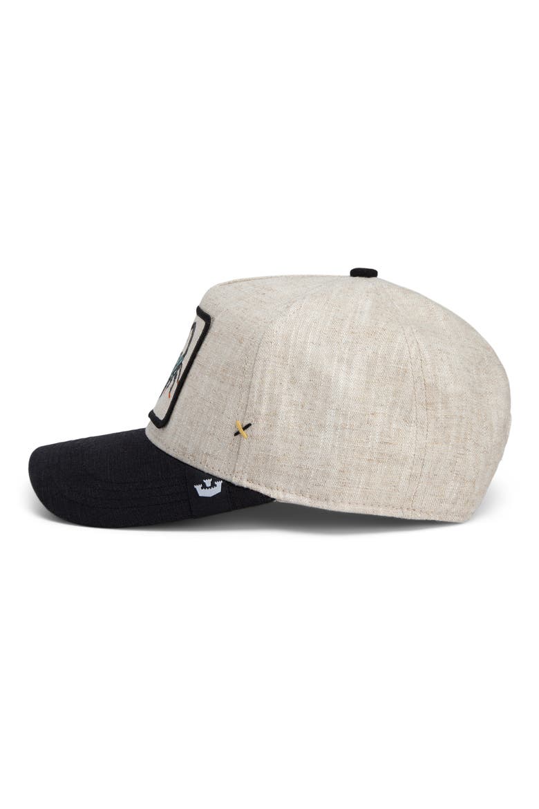Lethal Twill Baseball Cap, Alternate, color, BLACK