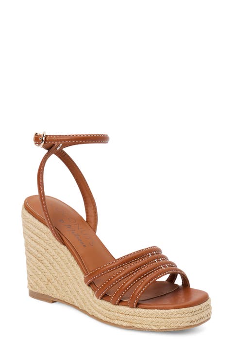 Sunnie Espadrille Ankle Strap Platform Wedge Sandal (Women)