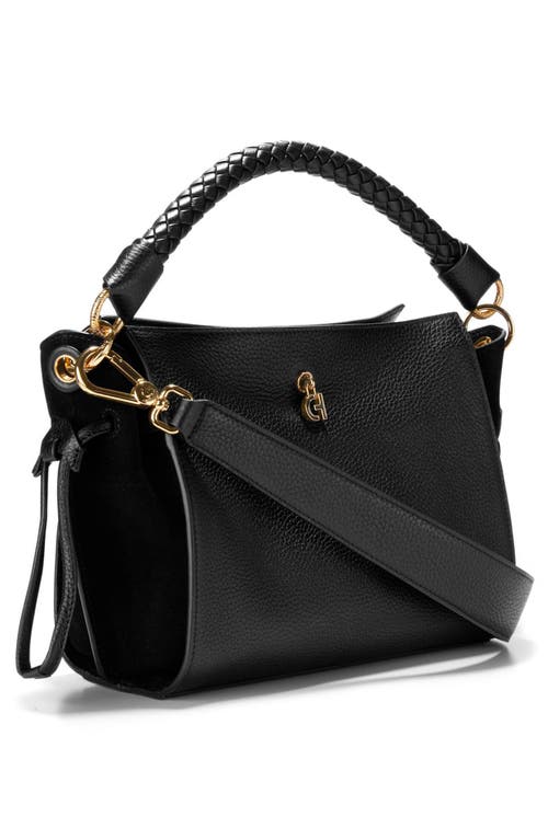 Cole Haan Charissa Leather Shoulder Bag In Black