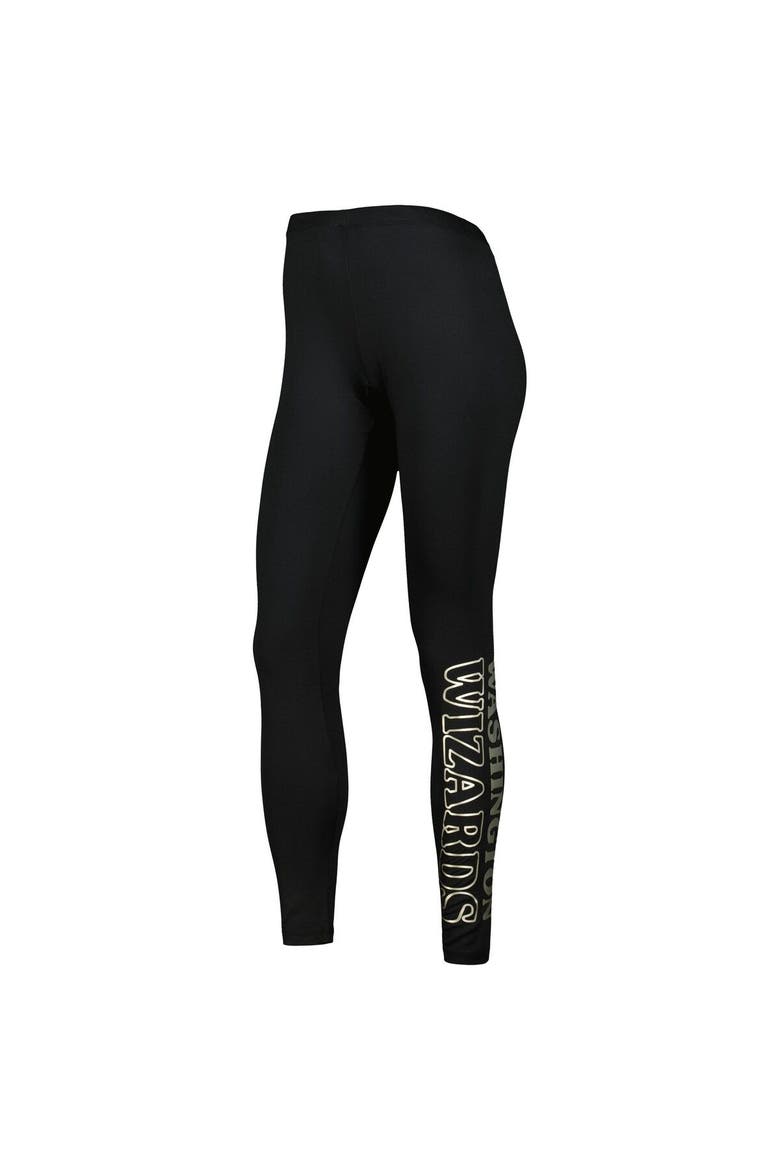 Women's G-III 4Her by Carl Banks Black Washington Wizards Stadium Leggings, Alternate, color, Black