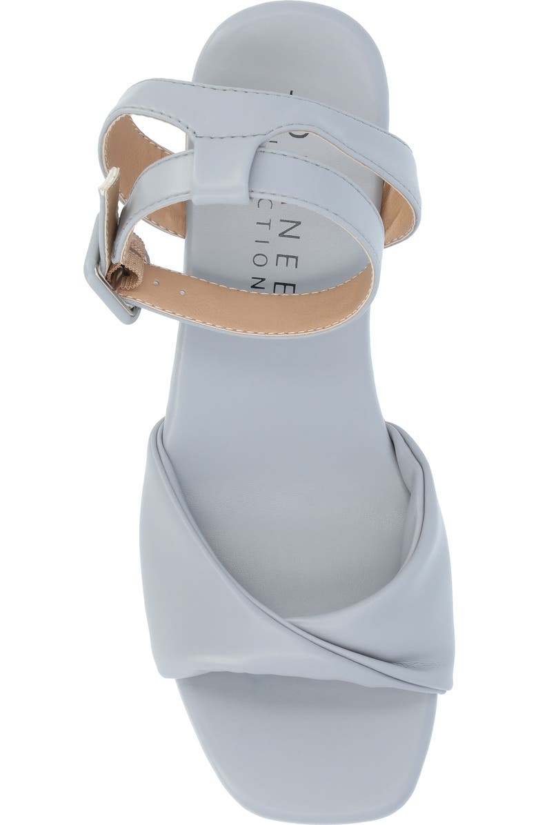 Journee Collection Eianna Sandal, Alternate, color, Blue
