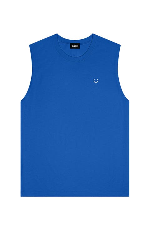 Mens Lil Smile Muscle Tank