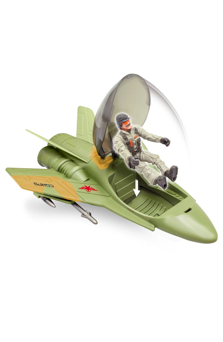 Lanard The Corps! Mission Terrain Battle 4 Posable Action Figures, 3+, Alternate, color, 