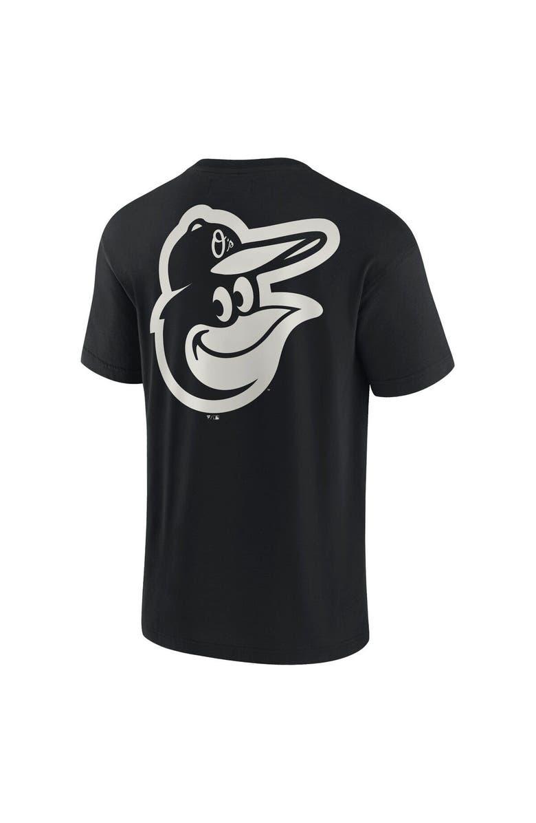 Fanatics Signature Unisex Fanatics Signature Black Baltimore Orioles Elements Super Soft Short Sleeve T-Shirt, Alternate, color, Black