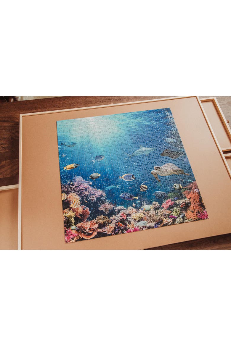 Under the Sea Coral Reef 500 Piece Jigsaw Puzzle, Alternate, color, Blue